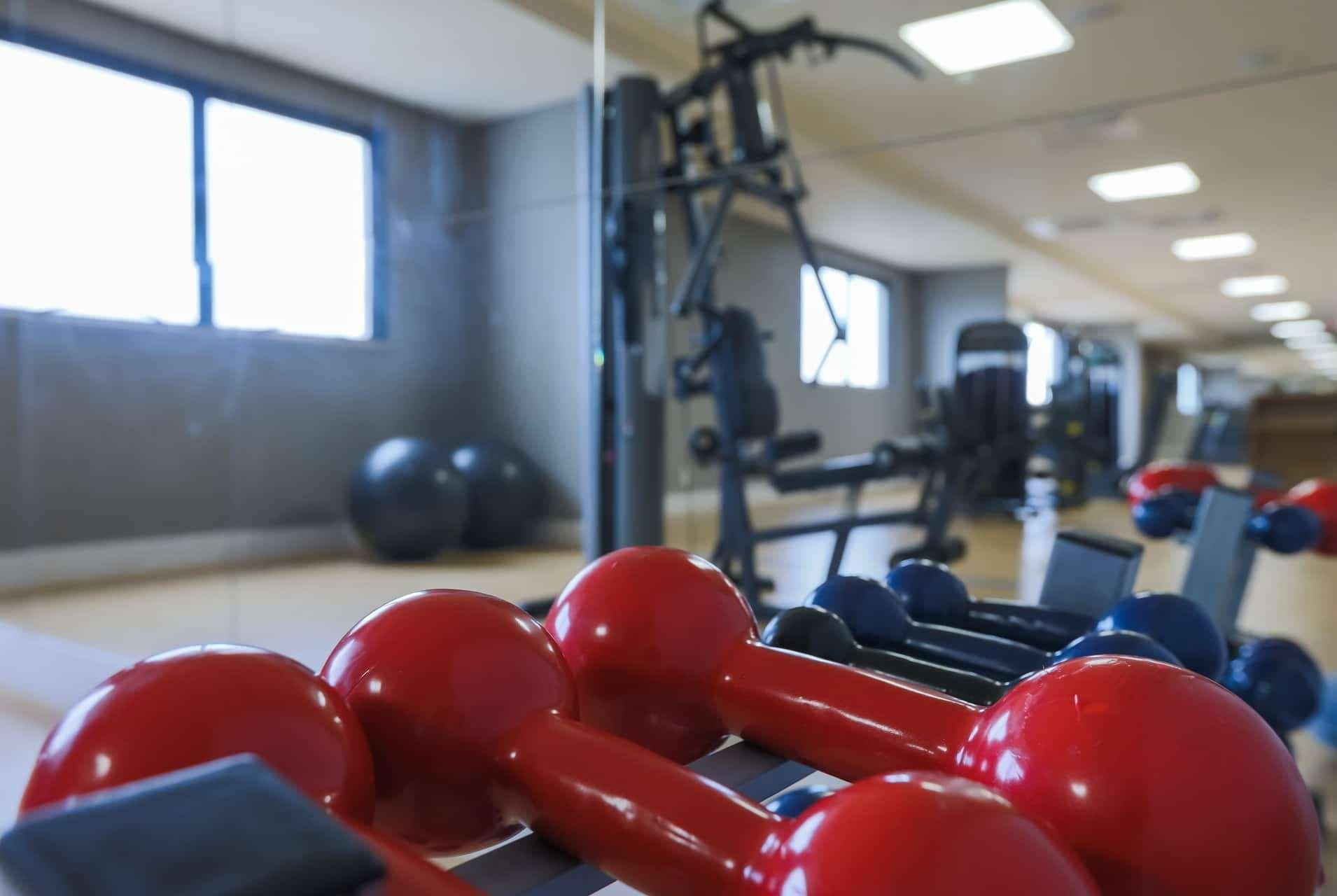 Hotel Tryp By Wyndham Ribeirão Preto Esterno foto The gym at the hotel